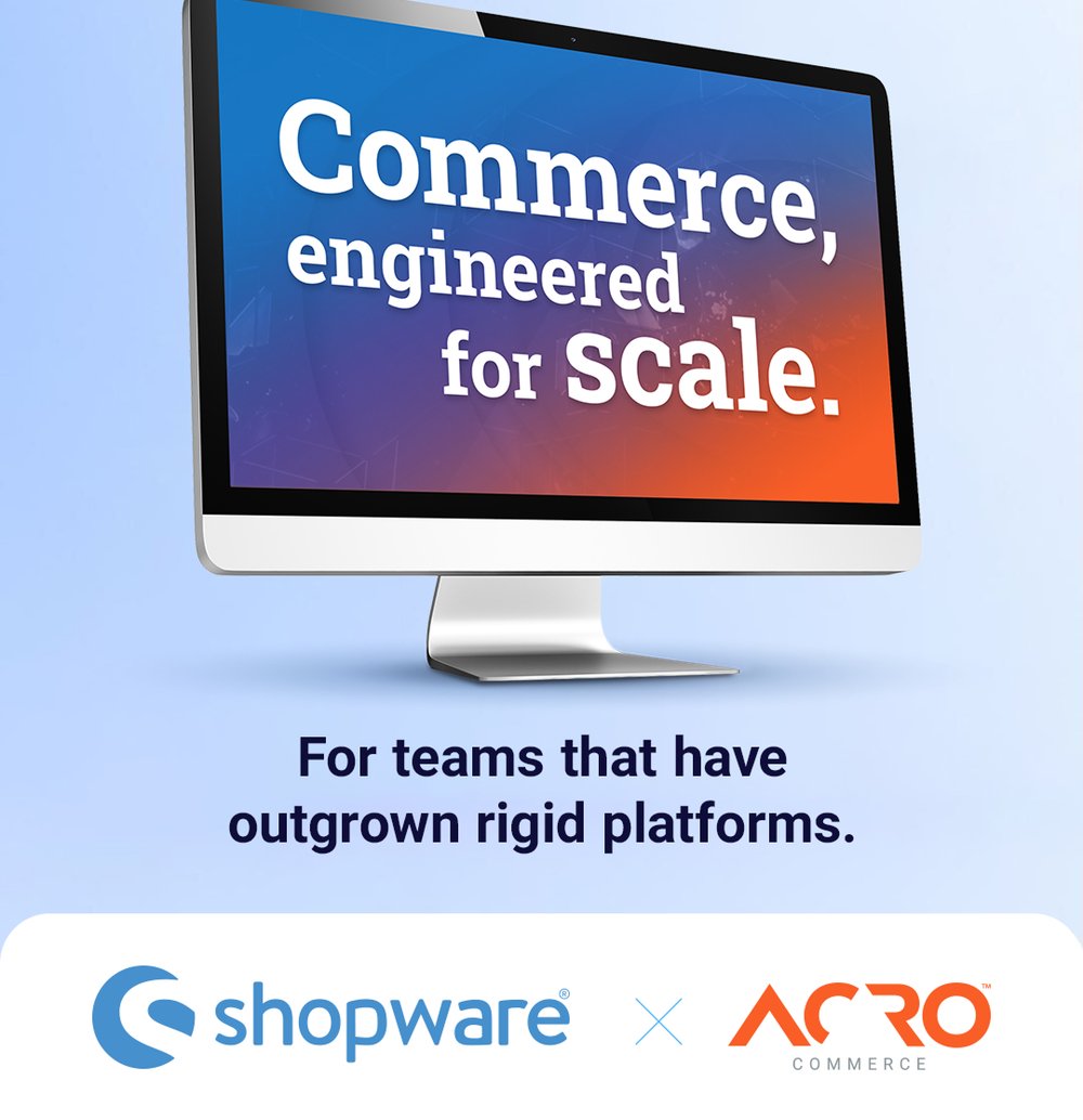 Acro + Shopware